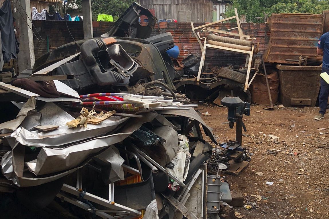Governo de Criciúma e Polícia Militar intensificam fiscalização para coibir receptação de materiais furtados - Prefeitura Municipal de Criciúma